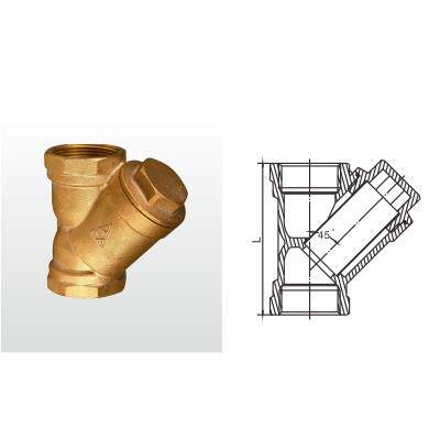 正品埃美柯580防腐耐高温青铜Y型丝口过滤器DN15（4分）1/2专卖店