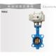 DN300 电动蝶阀DN250 DN350专卖店 埃美柯9804铸铁对夹式 正品