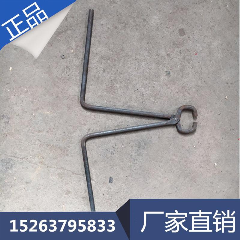 鸿聚牌钢轨肩抬轨钳  道轨台钳  43-75公斤轨铁路抬轨钳 厂家直销
