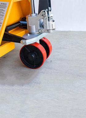 2T吨手动液压搬卸车型叉车油压托FOO运盘地牛装小手拉推车拖车