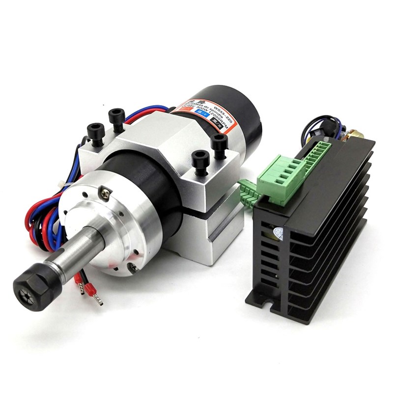 速发新升级版 ws55220 ER11无刷主轴  500W 4件套 刀杆和转轴一体