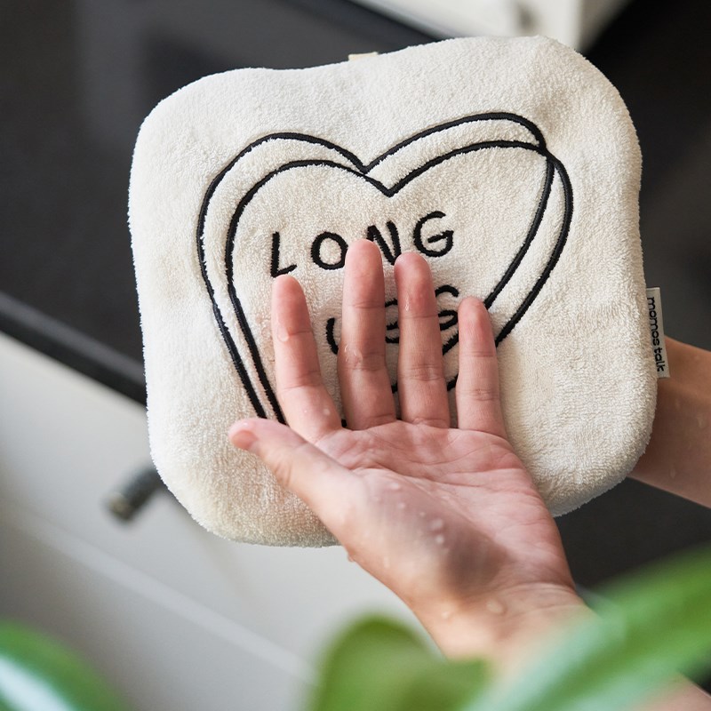 莫语 ins风吸水l擦手巾厨房用品 绵柔不掉毛 抹布卫生间擦手毛巾