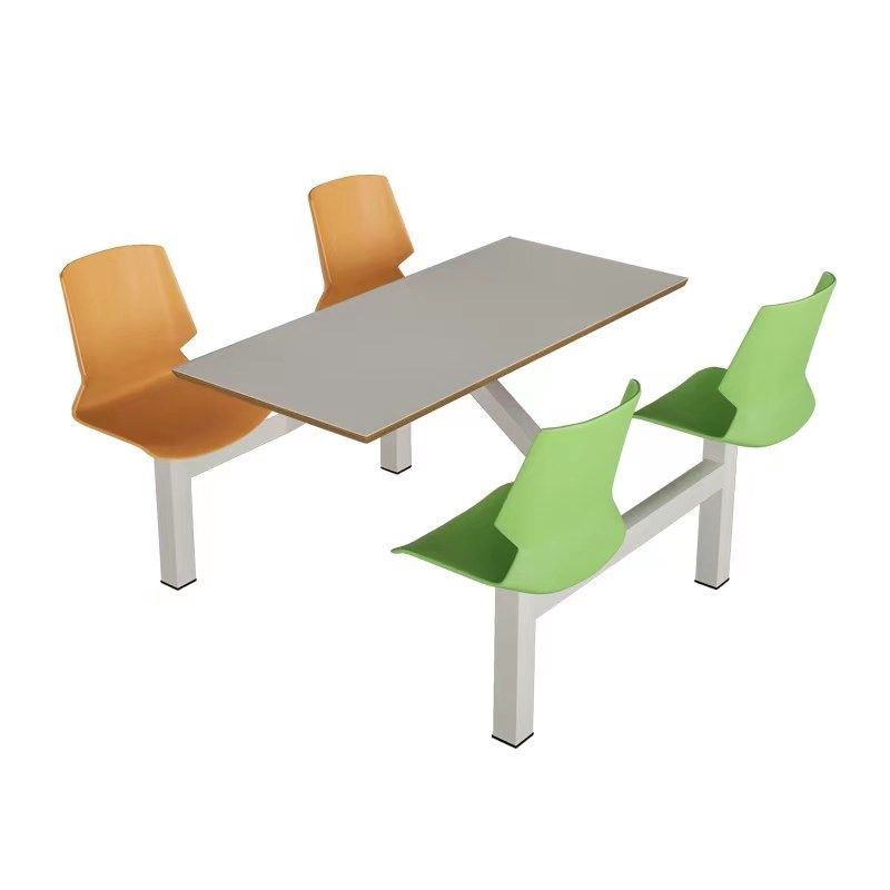 连体快餐桌椅组h合学校单位公司美食城餐饮店小吃店大排档食堂桌,商业/办公家具,食堂餐桌椅,淘宝优惠券,粉丝福利购,淘宝优惠卷