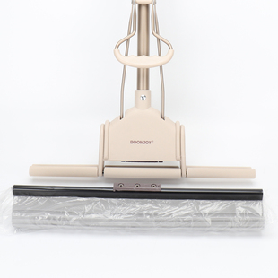 大块头J10胶i棉拖把J400挤水吸水海绵滚轮式 免手洗拖地神器家用