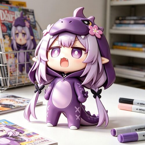 星穹铁道遐蝶恐龙服GK手办现货
