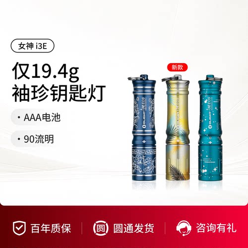 i3E小巧迷你防水强光手电筒