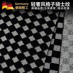 商用型方格骑士纹地垫加密毯面防水防滑除尘地毯免费设计logo