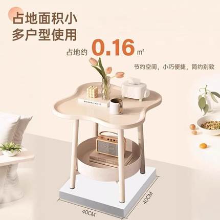 床头柜简约现代卧室床边创意小型置物架简易出租房家用小边几桌子