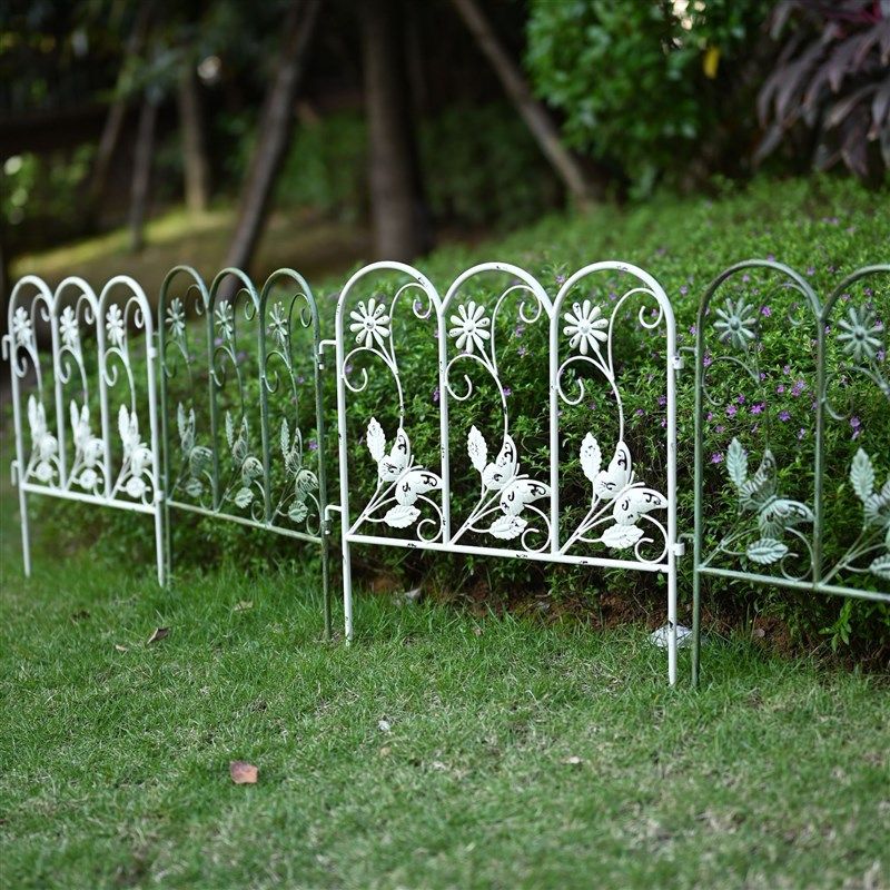 花园围栏铁艺户外庭院阳台菜园小篱笆植物L矮护栏爬藤架子装饰栅,鲜花速递/花卉仿真/绿植园艺,栅栏,淘宝优惠券,粉丝福利购,淘宝优惠卷