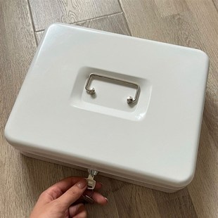 龙年新年儿童密码存钱箱带钥匙y现金分类收纳盒摆摊便利店商用超