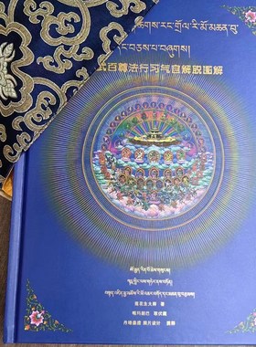 文武百尊法行习气自解脱图解w唐卡画莲花生嘎玛朗巴寂静诸尊送书