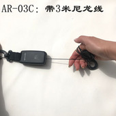 潜水伸缩扣钢丝绳自动锁技术v潜水背飞侧挂气管挂钩 牵引器弹簧钩