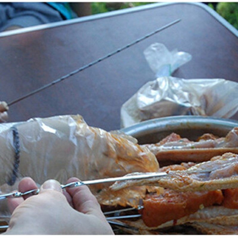 10只装不锈钢烧烤串烤针烧烤签子 烤肉签 L羊肉签牛肉签铁签子烧,户外/登山/野营/旅行用品,烧烤针,淘宝优惠券,粉丝福利购,淘宝优惠卷