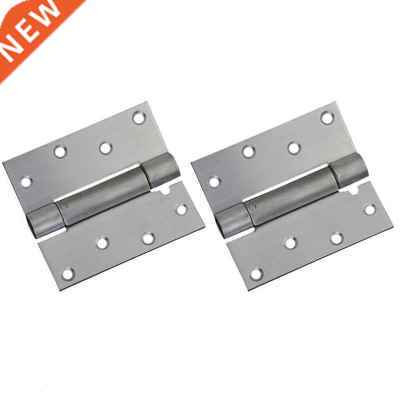 好货Self Closing Door Hinge, 2 Pack 4 Inch Heavy Duty Sque S