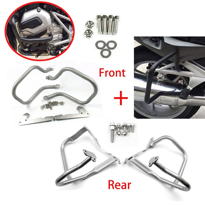适用宝马 R1200RT 2014-19年 改装发动机保险杠 边箱护杠 防摔杠