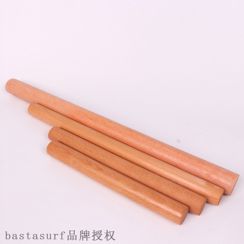 Kitchen solid wood rolling pin beech rolling pin rolling sk