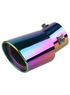 极速Universal Car Exhaust Muffler Tip Pipe Chrome Trim Modif