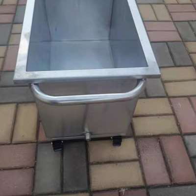 极速浸泡卤移动储水箱可储方形工业池桶定制手推车不锈钢移物池水