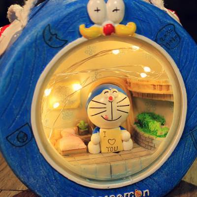 哆啦A梦小夜灯网红创意男女生礼日物床头房间宿舍装饰叮当猫摆件