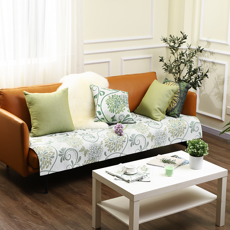 沙发垫四季通用欧式高档奢华防滑田园风坐垫北欧轻奢美式风沙发巾