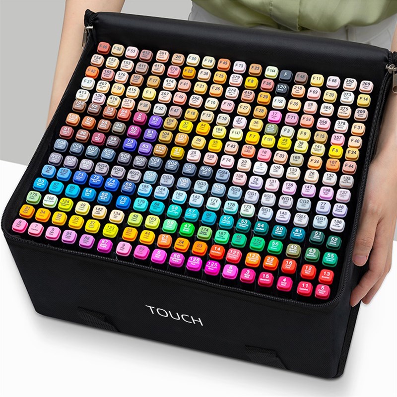 30/40/60/80/168 Alcohol Felt Markers Pens Dual Tip Permanent