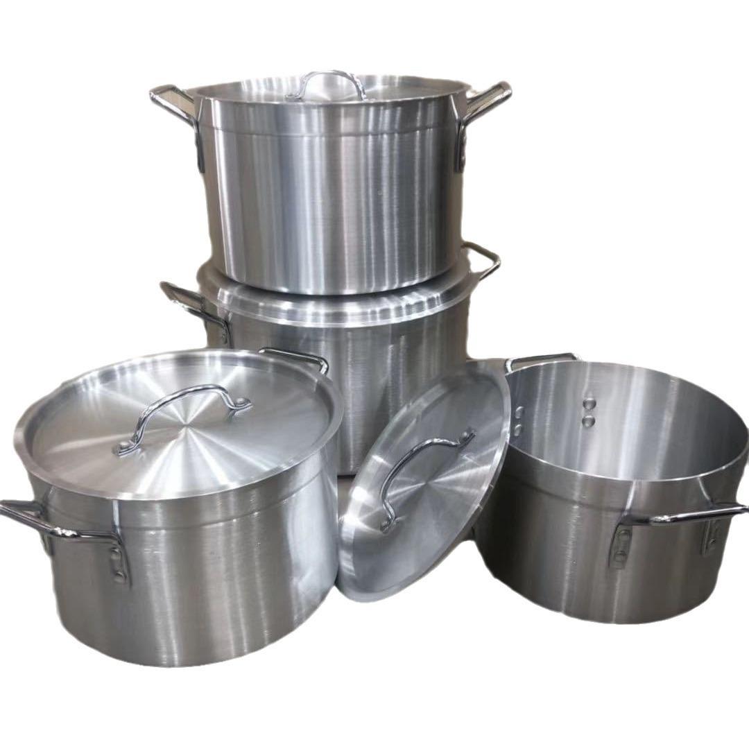 外贸l无品牌/Apuminumot4PCS大中铝锅L36CM,40CM,42CM,45CM