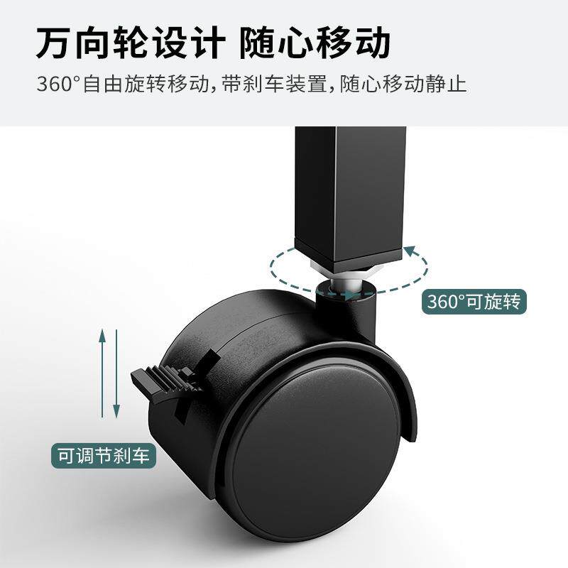 放打印机置物架落地放置柜子收纳架子可移动办公室电脑主机箱托架