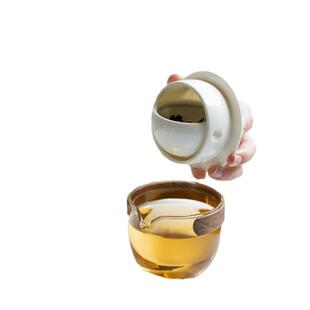 ET快客杯一壶三杯五茶杯旅行茶具套装便携式陶瓷功夫泡茶壶