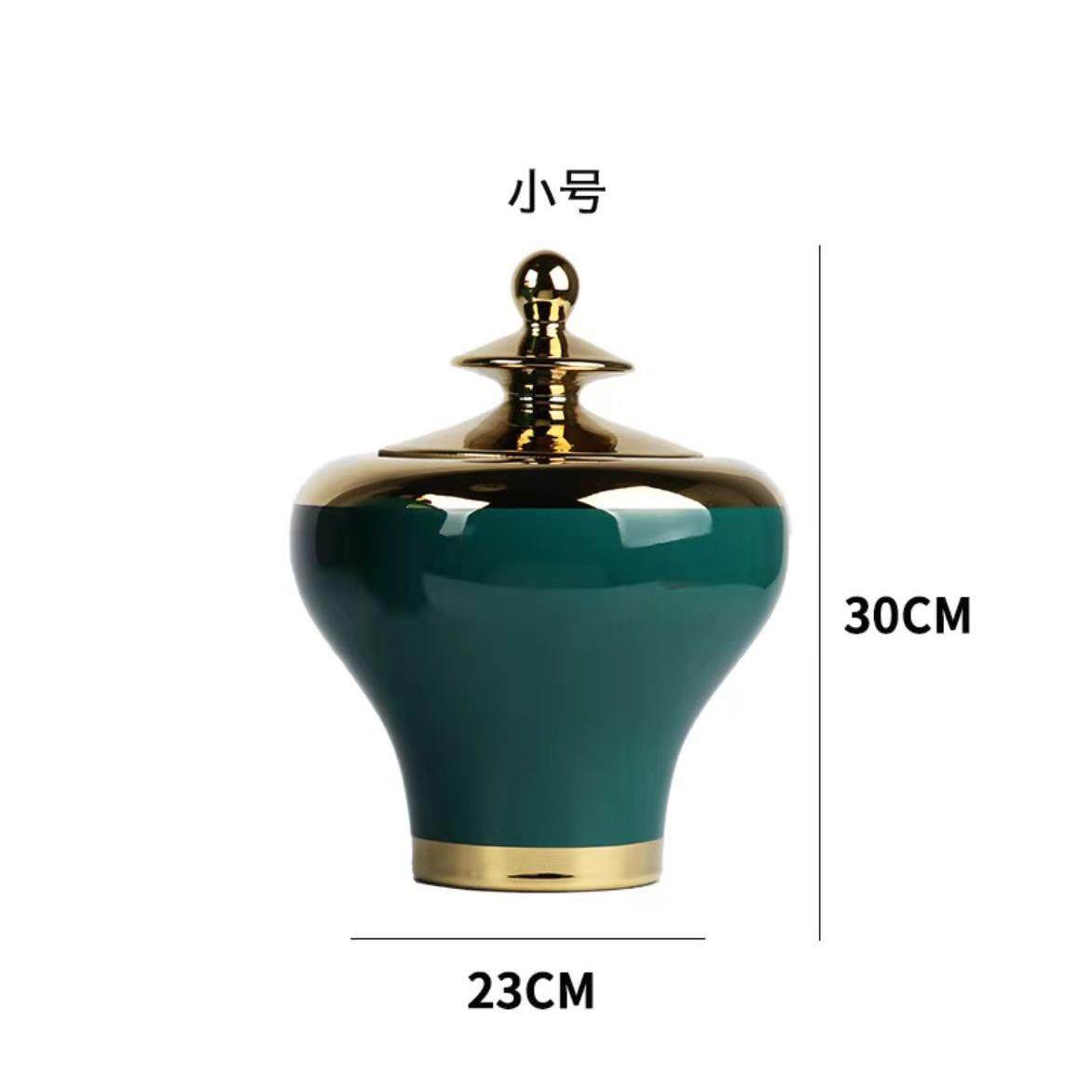 新中式轻奢景德镇陶瓷器花瓶创意家居客厅软装饰品电视柜电镀摆件,橡塑材料及制品,工业陶瓷,淘宝优惠券,粉丝福利购,淘宝优惠卷