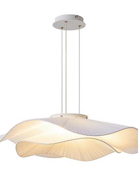 餐厅吊灯侘寂风日式复古餐桌灯法式创意个性艺术网红卧室客厅