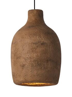 侘寂风吊灯卧室床头灯微水泥日式民宿餐厅灯奶油风艺术设计师灯具