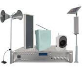 农村校园社区景区5公里RDS分区无线调频发射机广播号角大喇叭音柱