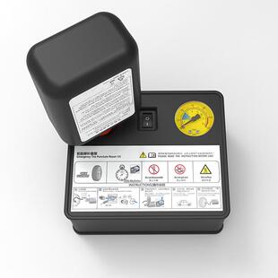 载充气738汽车补胎修补携套装 车轮胎自补液汽泵车打气泵补胎 便式