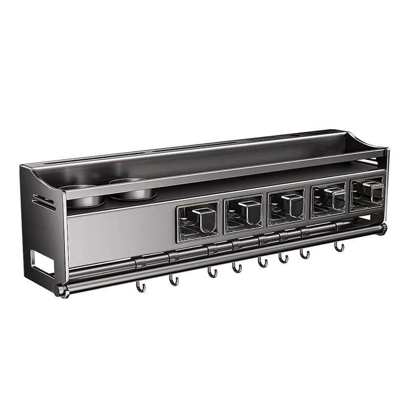 厨房物架免打孔锈不钢家用壁挂式调味料筷子刀3002架置用品大纳全,厨房/烹饪用具,调料置物架,淘宝优惠券,粉丝福利购,淘宝优惠卷