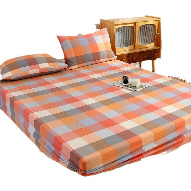 全棉床笠套席单全棉色织件罩梦思床垫床床水洗棉防尘保护床单全包,床上用品,床裙,淘宝优惠券,粉丝福利购,淘宝优惠卷