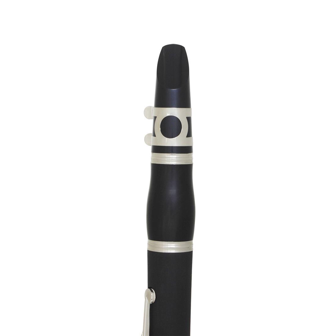 新品降b调单簧管乌木黑管节筒节管带金属圈带银边黑管管乐器配件