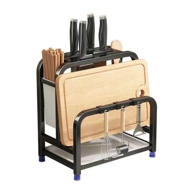 厨房刀架置物架多家用枪灰刀架菜功刀锅盖砧板筷子台面沥能水刀具,厨房/烹饪用具,抹布架/厨房清洁收纳架,淘宝优惠券,粉丝福利购,淘宝优惠卷