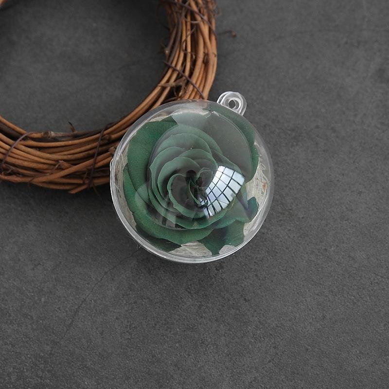 永生花钥匙扣车挂 成品花球 包包挂饰 情人节礼物伴手礼 diy配件