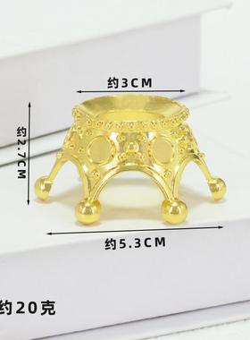 跨境轻奢风水晶球金属底座原石展示架客厅玉石摆件支架风水摆件