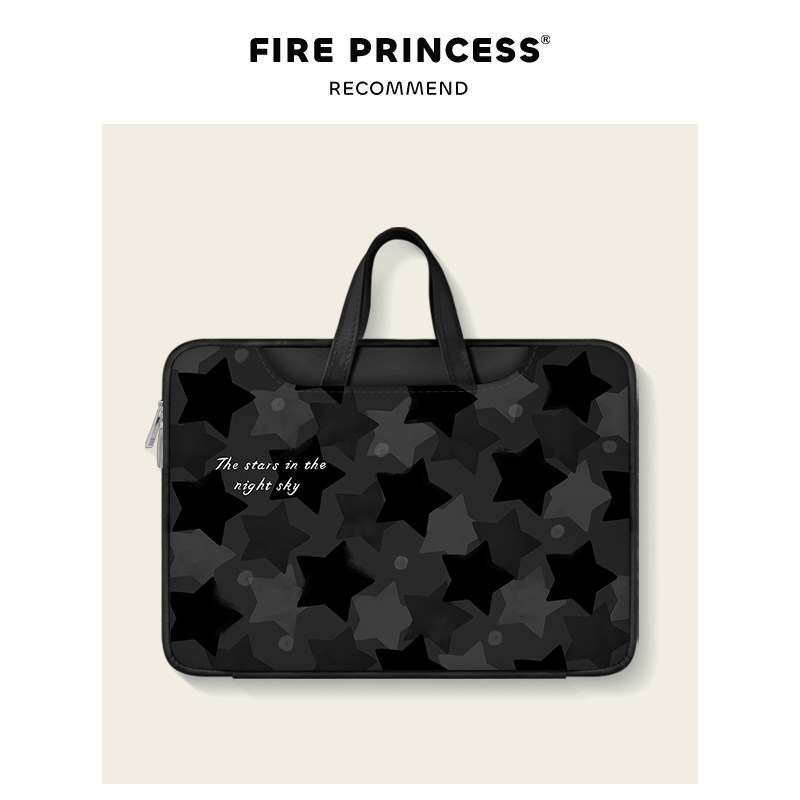 FP高颜值花朵2024新款笔记本电脑包女适用苹果macbook平板手提内胆包14寸华为联想荣耀16收纳保护套高级感