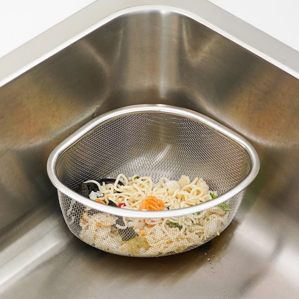 厨房水槽过滤网洗碗水池沥水架神器厨余垃圾剩菜剩饭漏网筛不锈钢