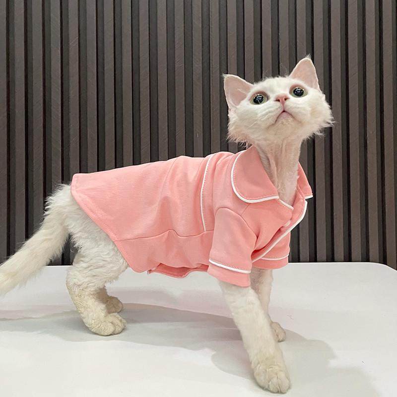 轻薄纯棉睡衣春季新品无毛猫衣服斯芬克斯猫德文衣服,宠物/宠物食品及用品,猫宠物服装/雨衣（新）,淘宝优惠券,粉丝福利购,淘宝优惠卷