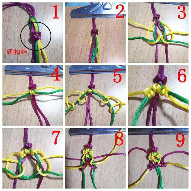 DIY编制五彩编织线5号7号线桃花头发线手链结手工绳子中国结线材