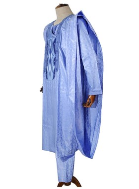 H&D South African Traditional Wear Formal Attire Bazin Riche