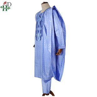 H&D South African Traditional Wear Formal Attire Bazin Riche