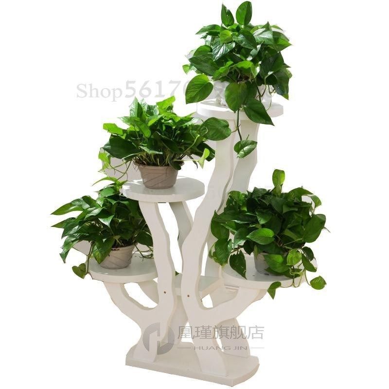 Flower stand floor flower shelf multi-layer indoor living ro