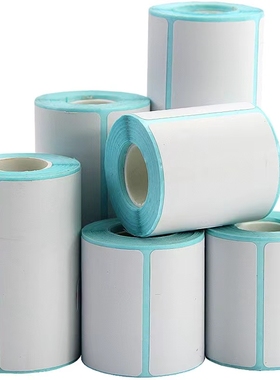 30-50mm ultiple Size hermal ers White lank Labels For 58mm W