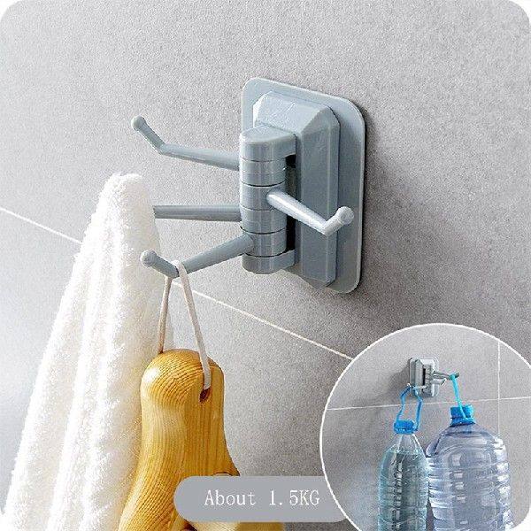 Rotatable Seamless Adhesive Hook Strong Bearing Stick Hooks