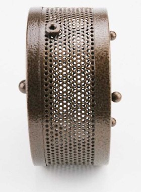 冰禹BYjj146铁艺蚊香盒创意蚊香盘拖防火防烫镂空仿古蚊香炉带盖