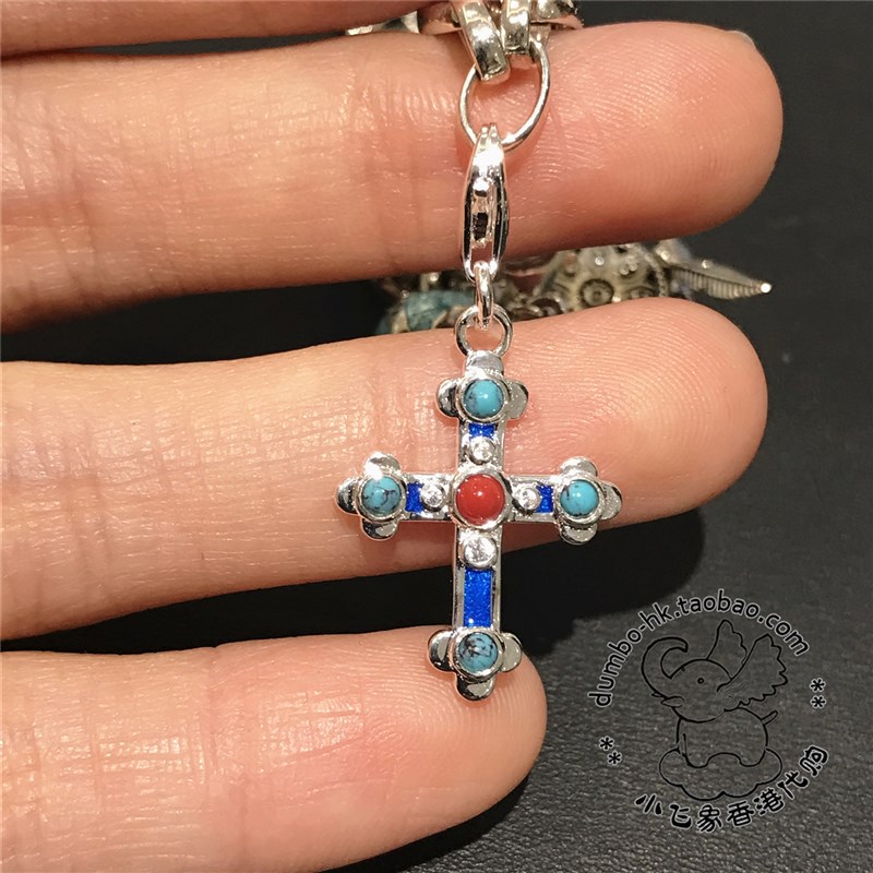 Thomas Sabo 汤玛士 纯银 民族风 十字架 吊坠1466